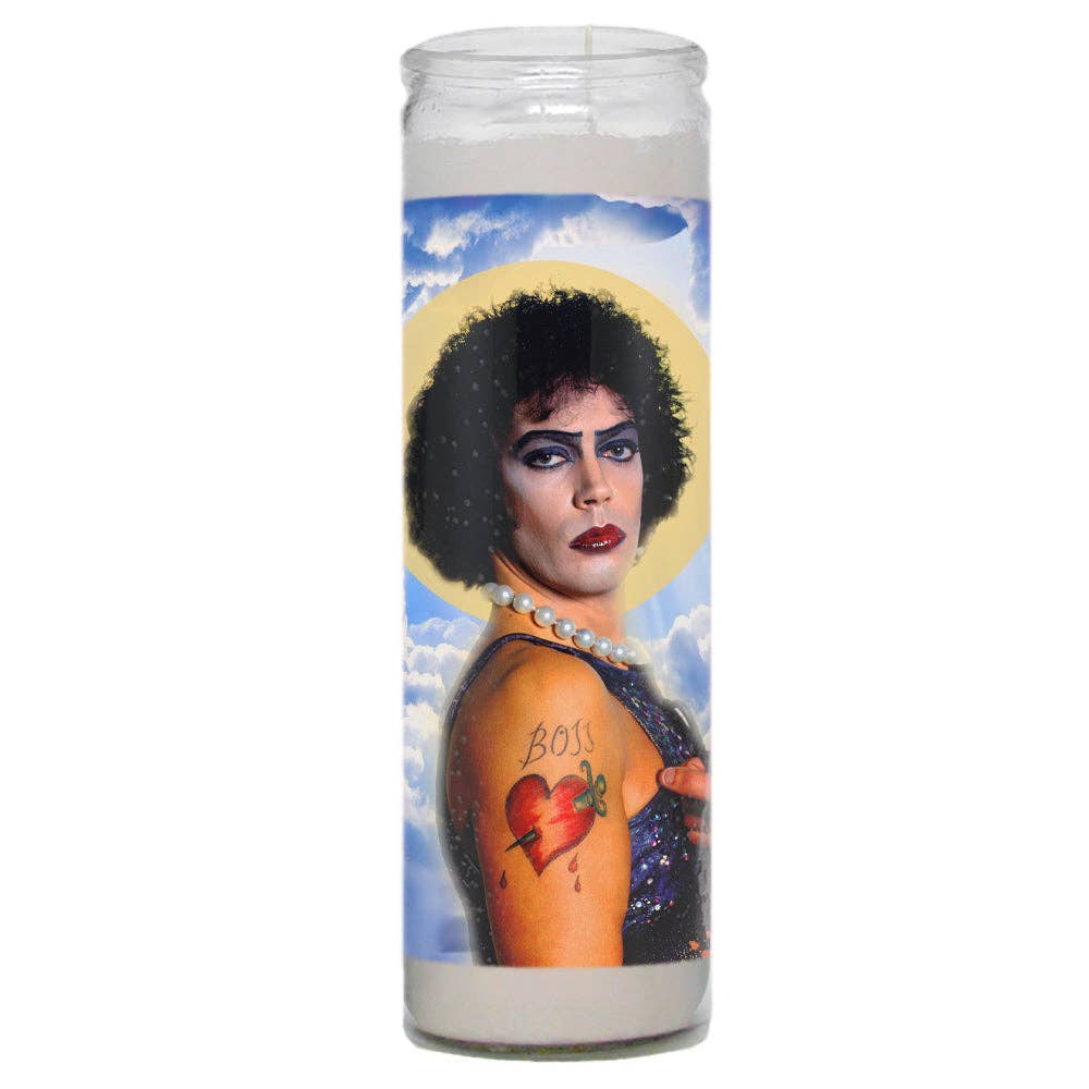 Saint Frank-N-Furter "Rocky Horror" Prayer Candle