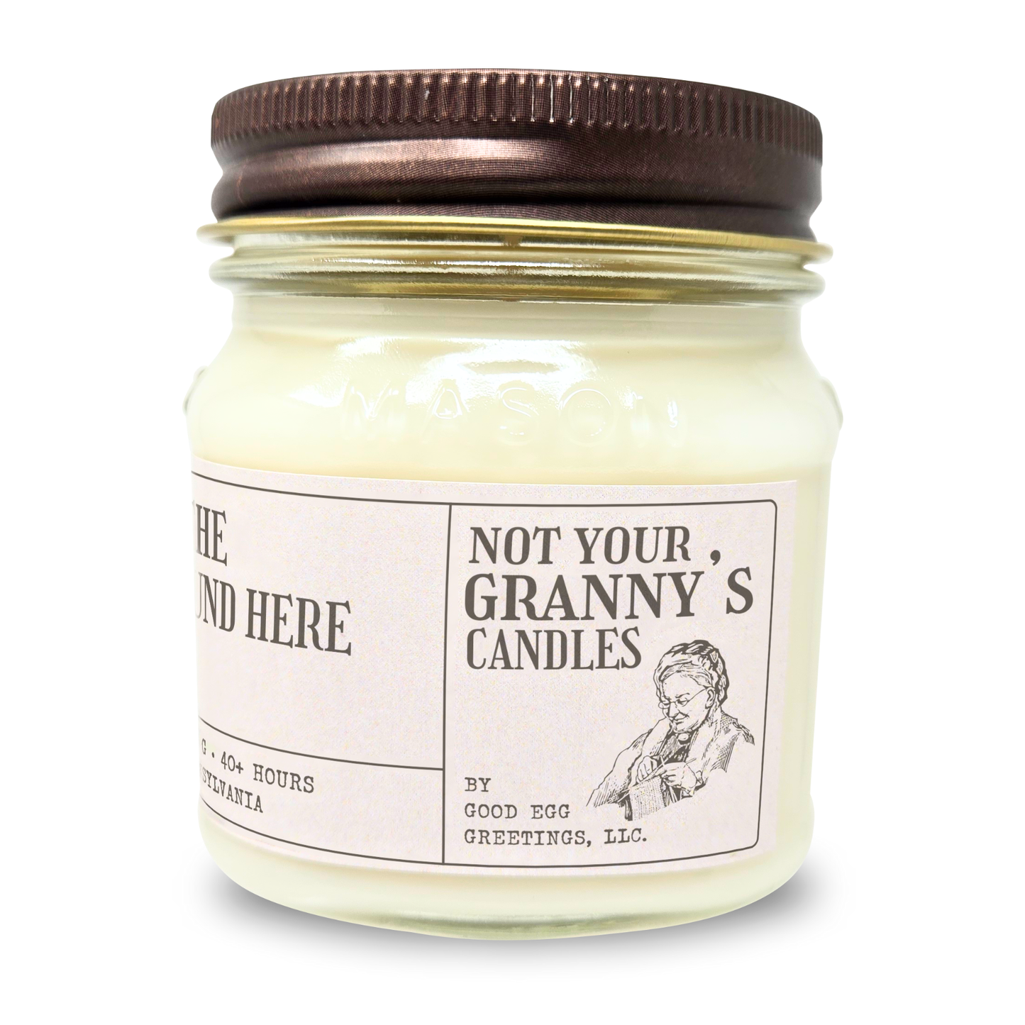 Sarcastic candle 