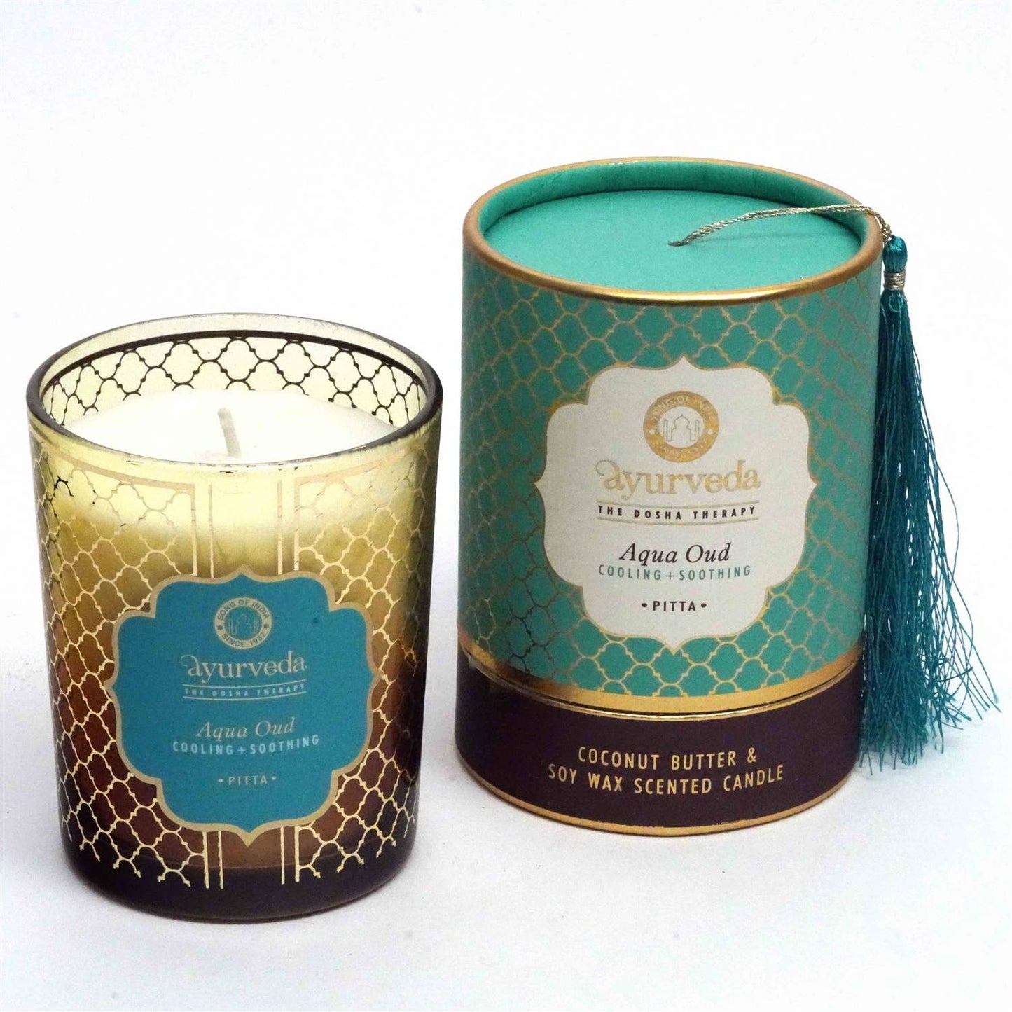 Ayurveda Candle - Aqua Oud - The Oddity Den