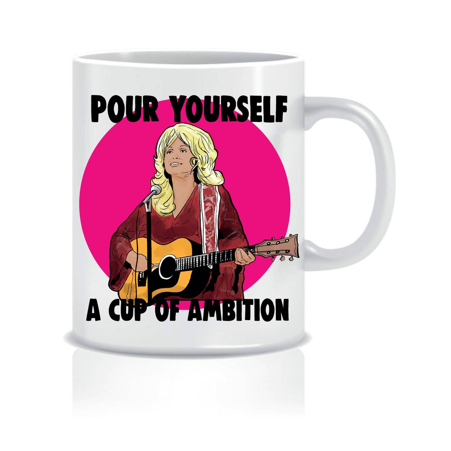 Cheeky Chops Cards & Wanky Candles - Cheeky Chops Mug Dolly Parton Mug -for her, birthday- CMUG11 - The Oddity Den