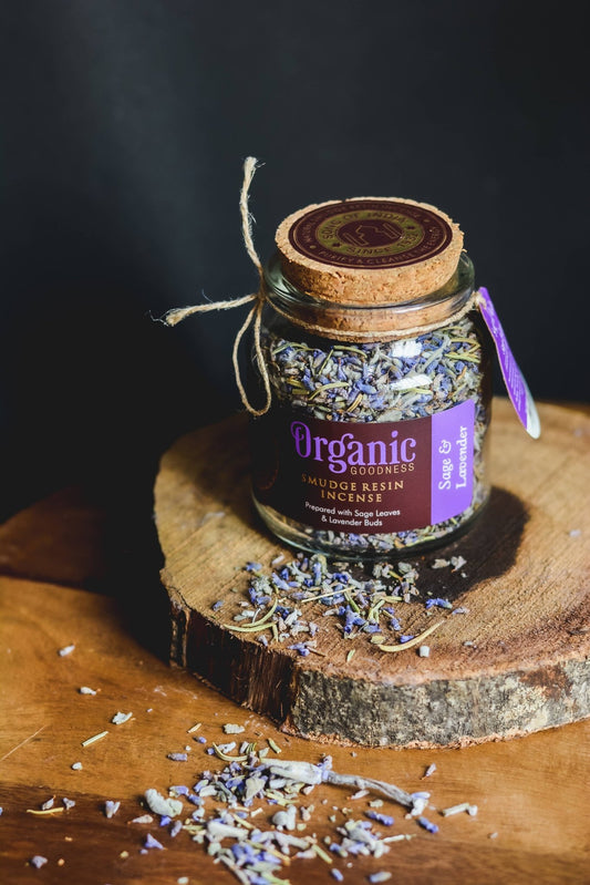 Sage & Lavender Organic Resin Incense - The Oddity Den