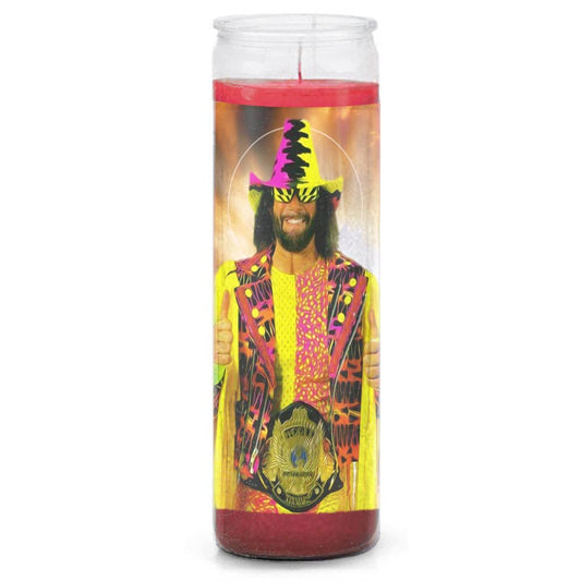 Shady Front - Macho Man Randy Savage Prayer Candle - The Oddity Den