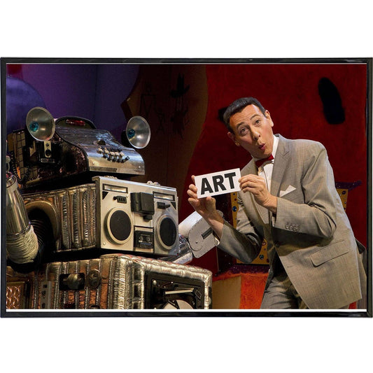 Shady Front - Pee Wee Herman "Art" Print - The Oddity Den