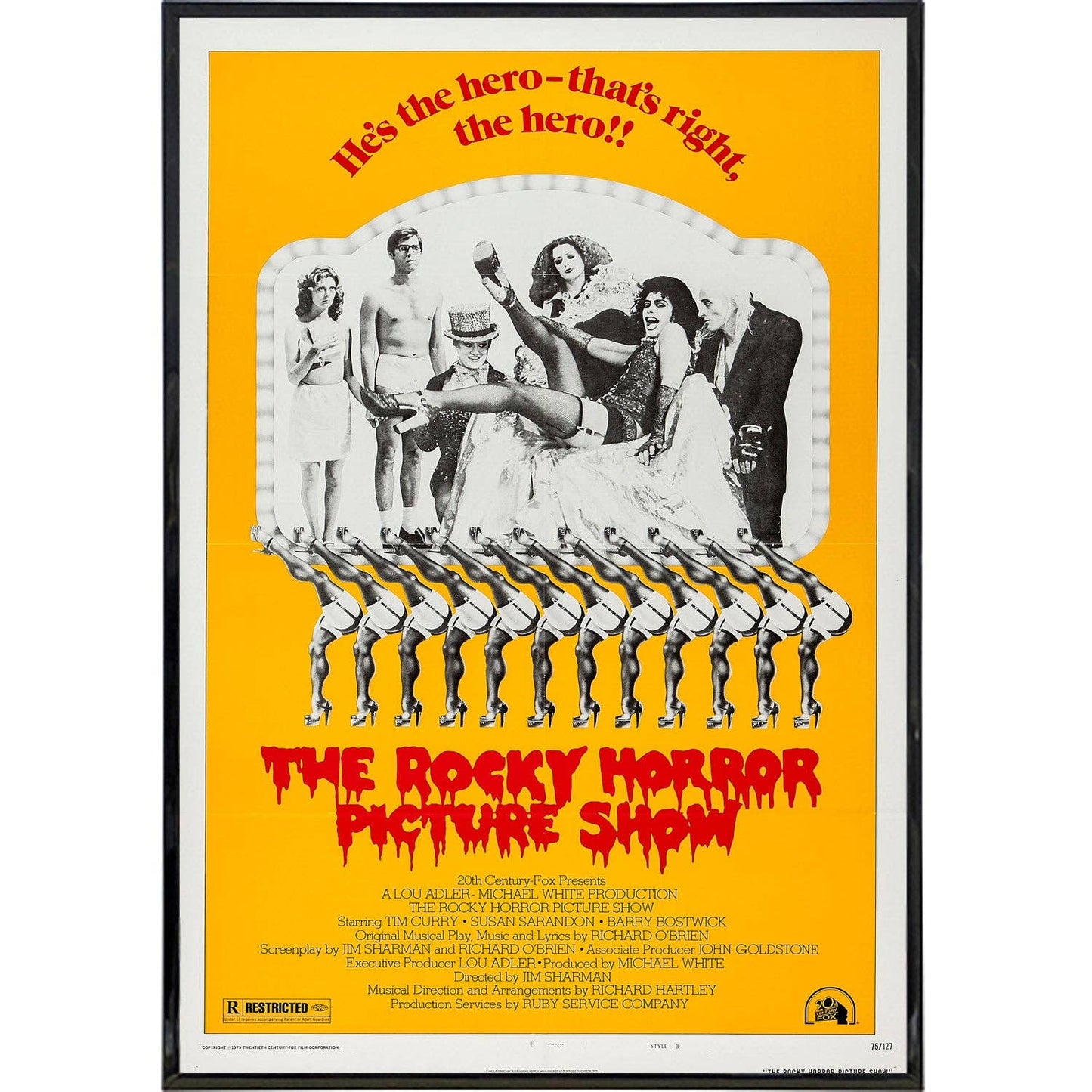 Shady Front - Rocky Horror Picture Show B - Side Poster Print - The Oddity Den