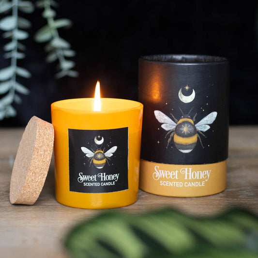 Something Different Wholesale - Forest Bee Sweet Honey Candle - The Oddity Den