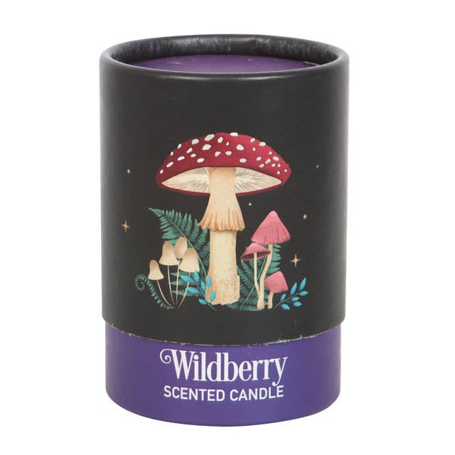 Something Different Wholesale - Forest Mushroom Wildberry Candle - The Oddity Den