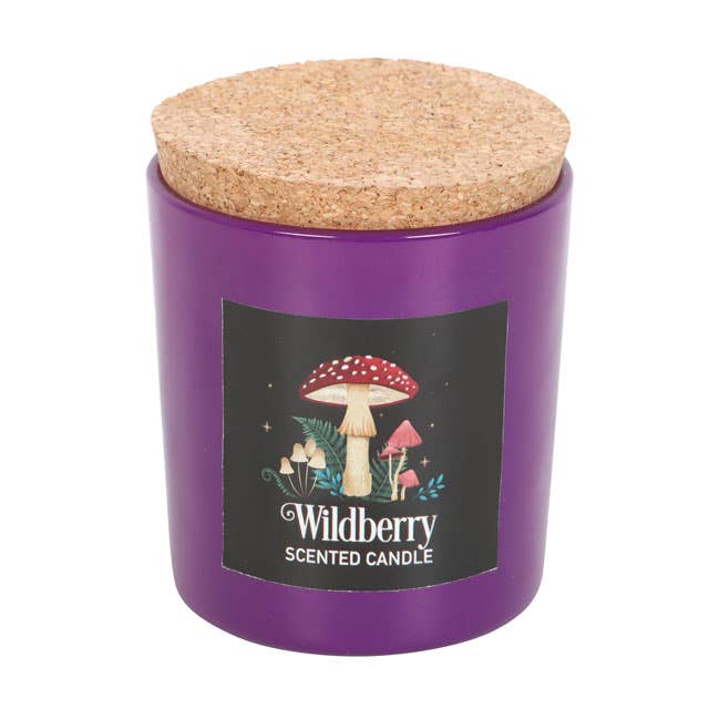 Something Different Wholesale - Forest Mushroom Wildberry Candle - The Oddity Den