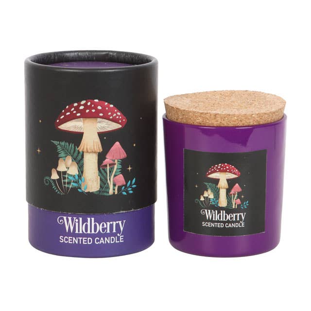 Something Different Wholesale - Forest Mushroom Wildberry Candle - The Oddity Den