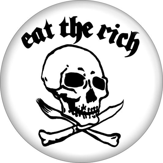 Square Deal Recordings & Supplies - Magnet - "Eat The Rich" - The Oddity Den