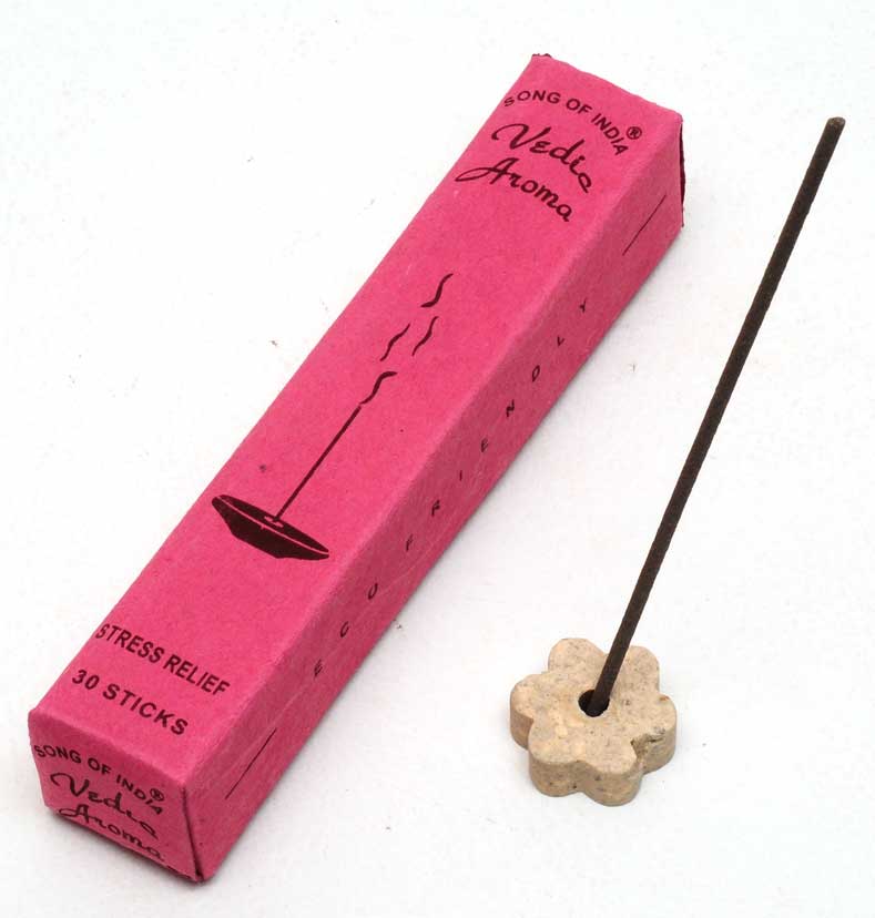 Stress Relief - Vedic Aroma Incense - The Oddity Den