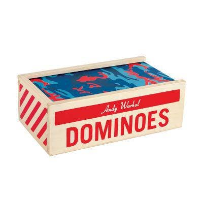 Andy Warhol Wooden Dominoes - The Oddity Den