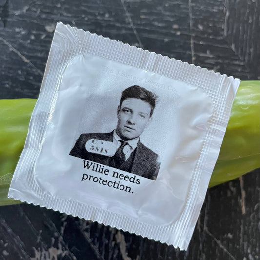 BIG HOUSE Condoms, Willie needs protection. - The Oddity Den