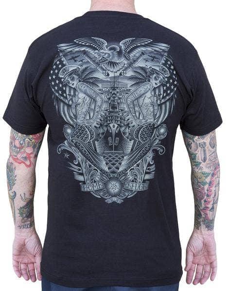 Black Market Art - Refuge - Men's T-Shirt - The Oddity Den