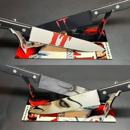Dead Dave Designs - IT Knife With Sublimated Stand - The Oddity Den
