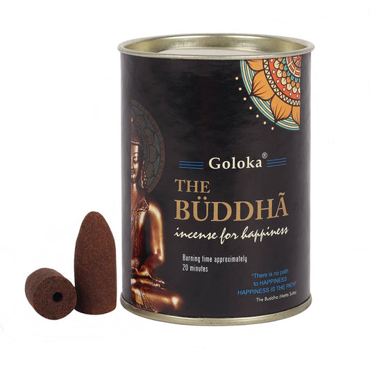 Goloka Buddha Backflow Incense Cones - The Oddity Den