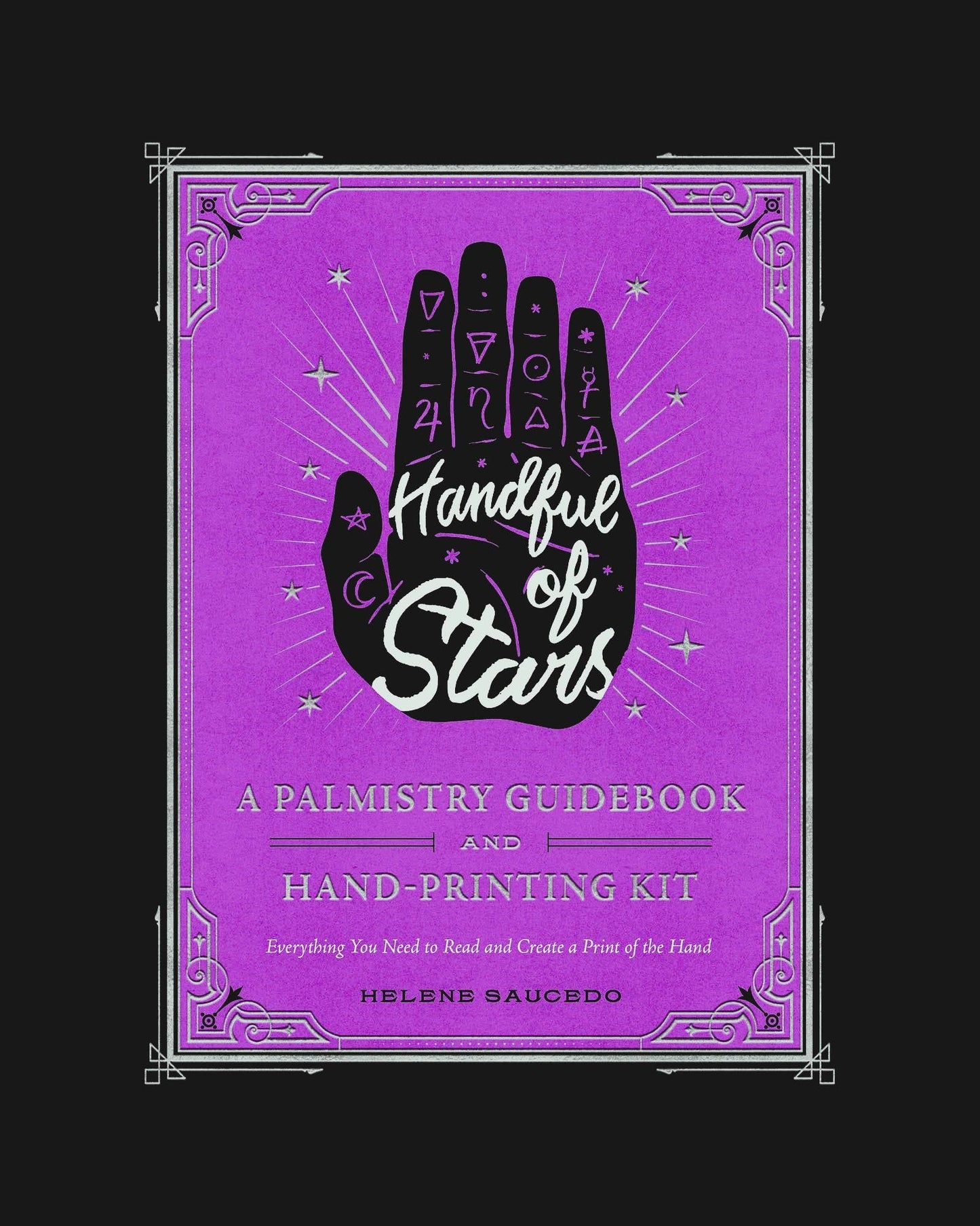 Handful of Stars: Palmistry Guidebook and Hand-Printing Kit - The Oddity Den