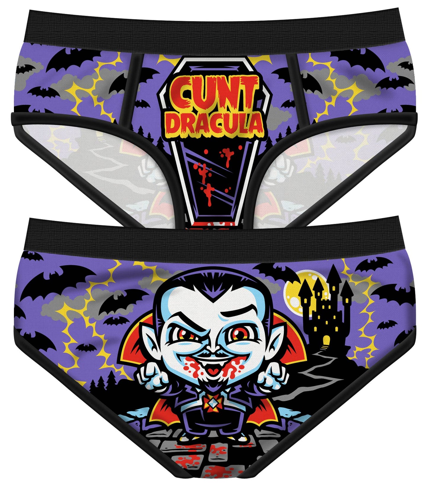 Harebrained! - Cunt Dracula Period Panties - The Oddity Den