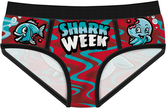 Harebrained! - Shark Week Panties - The Oddity Den