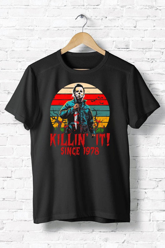 Killin' It Since 1978 Vintage Michael Myers Shirt - The Oddity Den