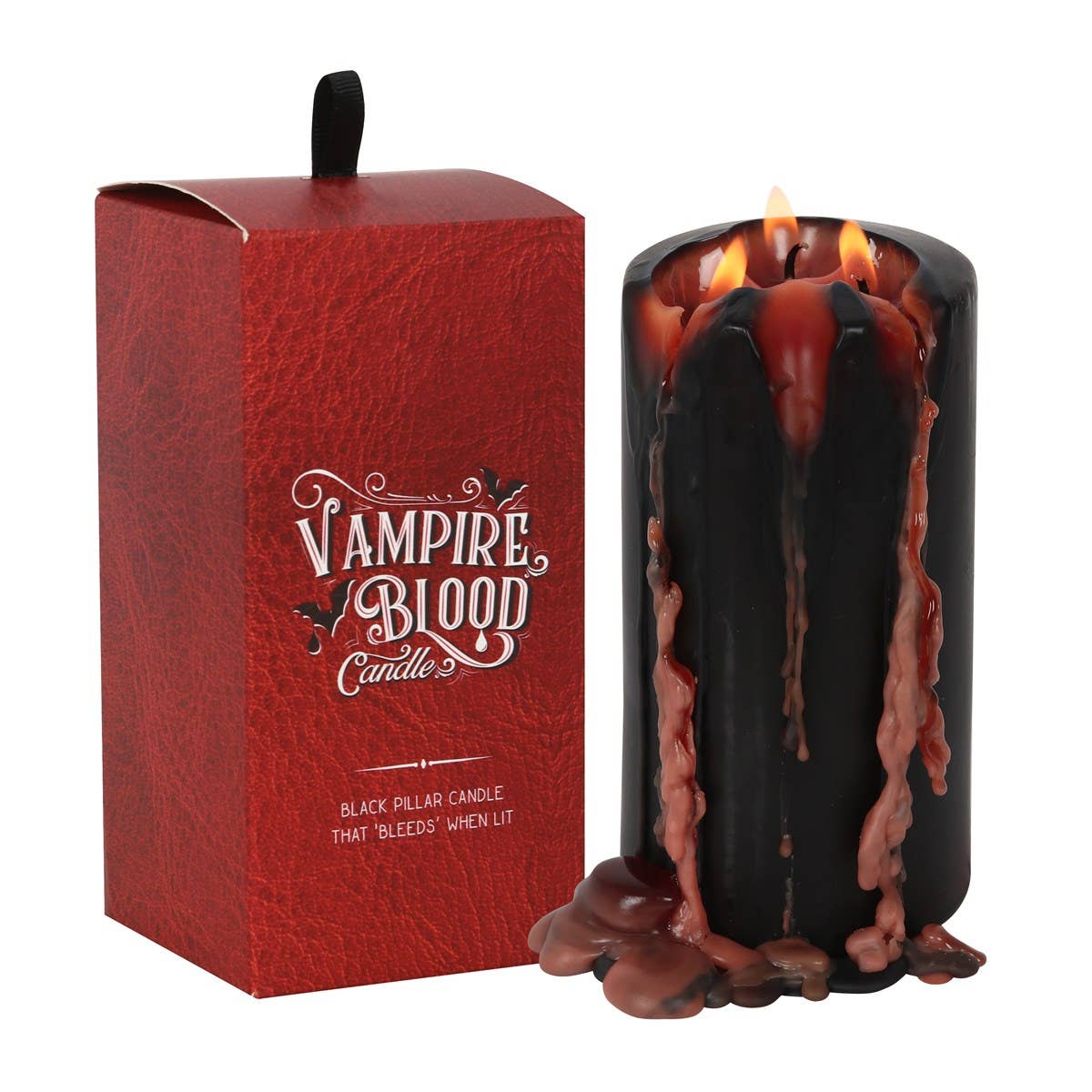 Large Vampire Blood Pillar Candle - The Oddity Den