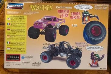 Limited Edition Weird Ohs Dodge Monster Truck Model Kit - The Oddity Den