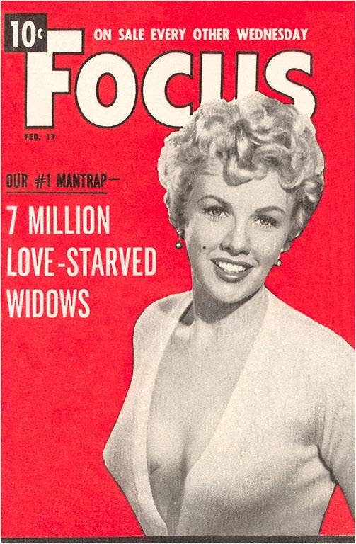 Men's Pulp Magazine Cover - Vintage Image, Postcard - The Oddity Den
