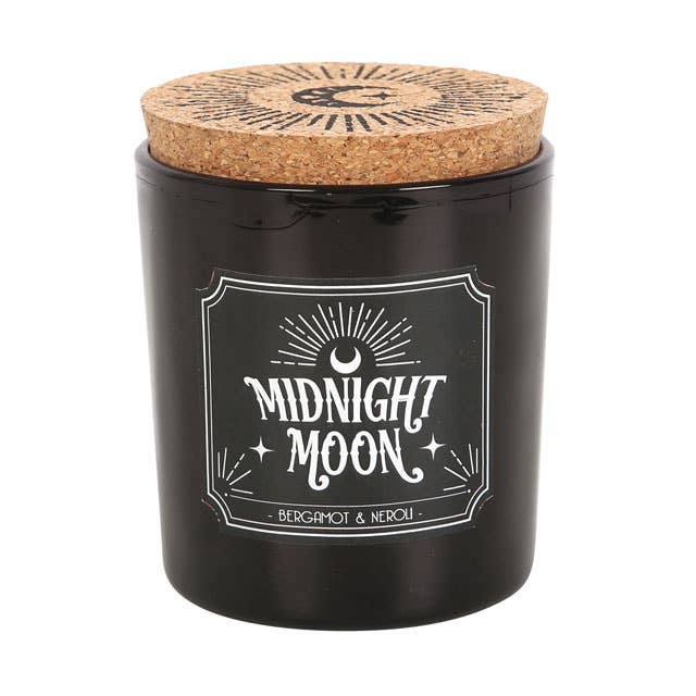 Midnight Moon - Bergamot & Neroli Gothic Candle - The Oddity Den