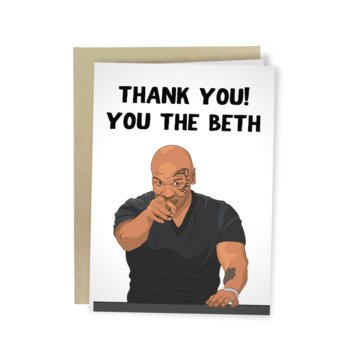 Mike Tyson - You The Beth! Card - The Oddity Den