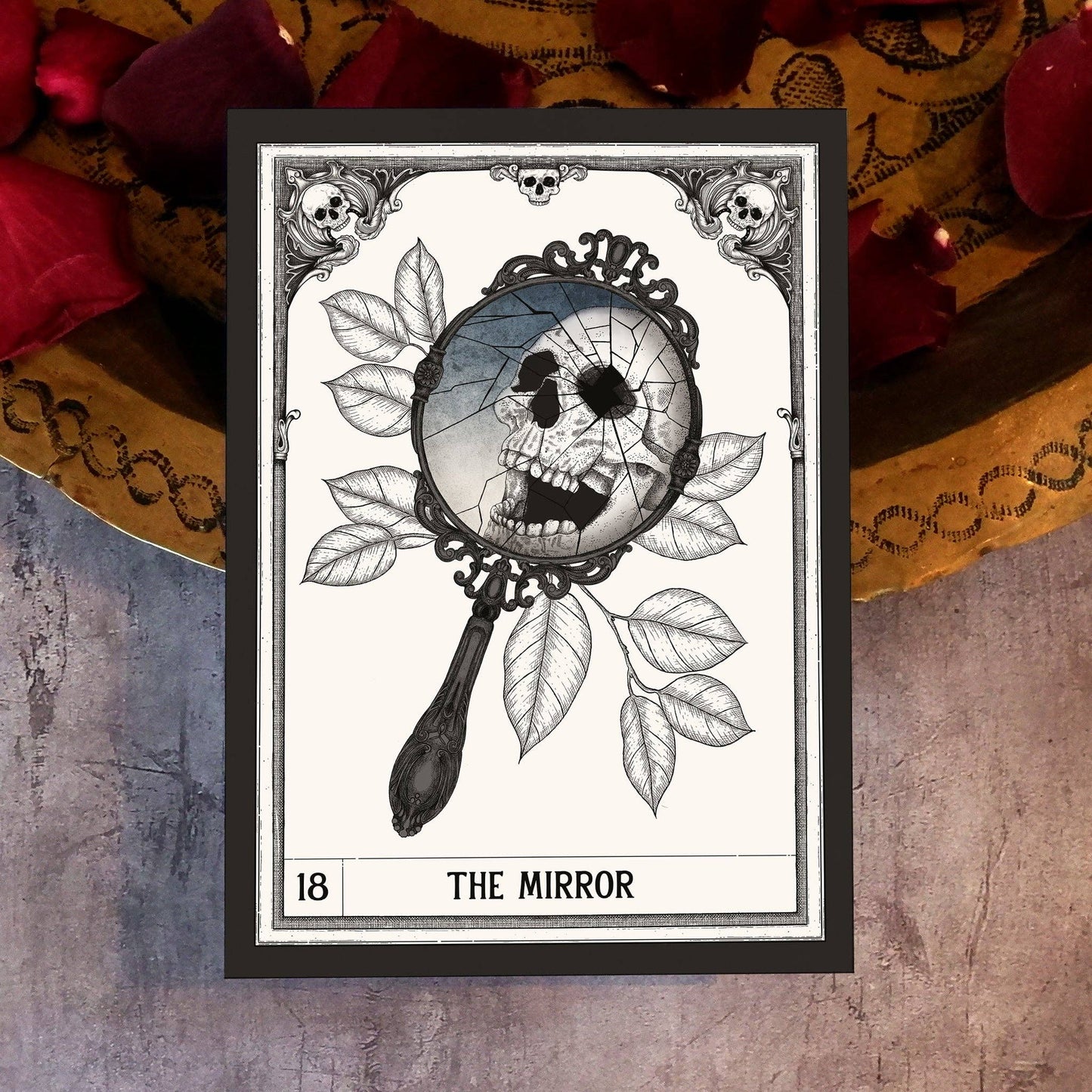 Print is Dead - Morteria #18 - The Mirror Mini Print - The Oddity Den