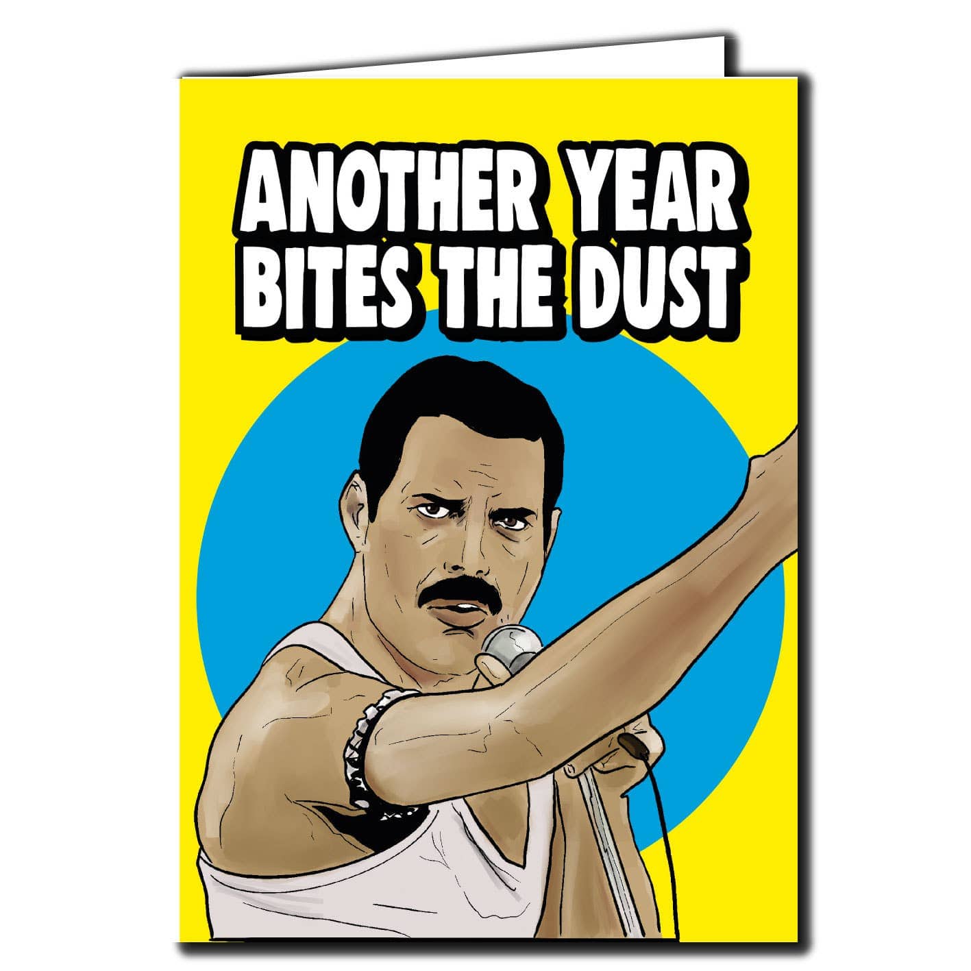 Queen - Freddie Mercury Birthday Card - The Oddity Den