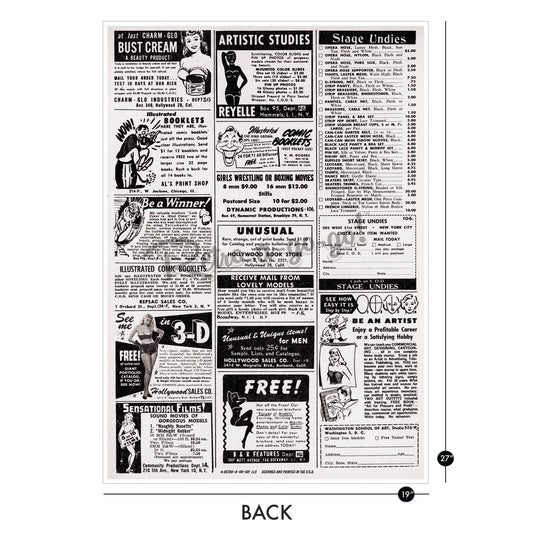 Retro-a-go-go! - Wink Vintage Magazine Large Format Print - The Oddity Den