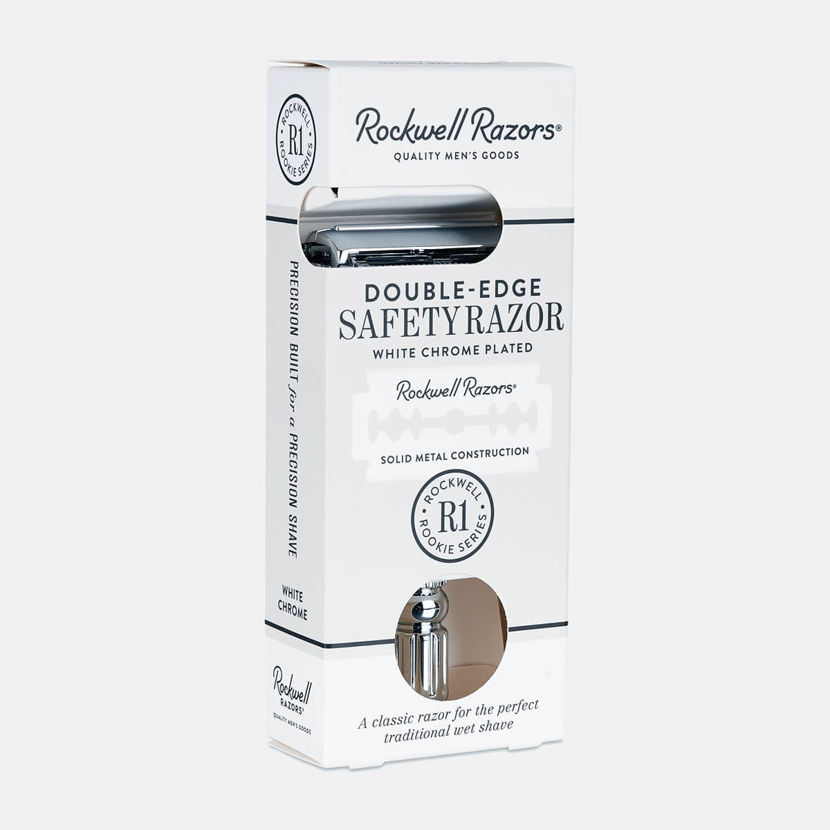 Rockwell Originals -White Chrome Razor - The Oddity Den