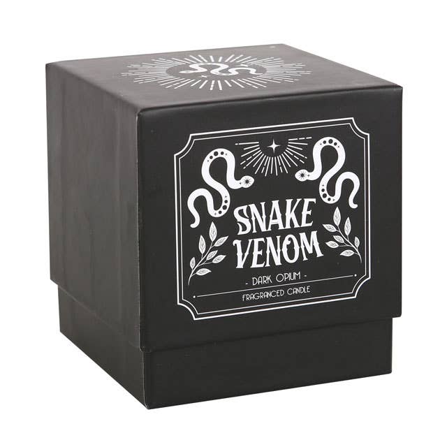 Snake Venom Dark Opium Gothic Candle - The Oddity Den